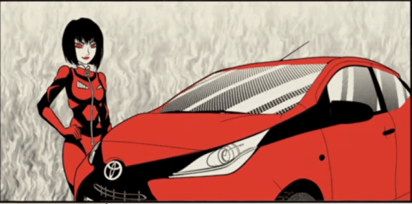 Toyota Aygo star d’un manga