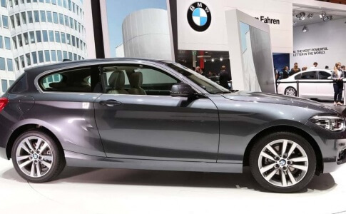 BMW Série 1 restylée au salon de Genève 2015